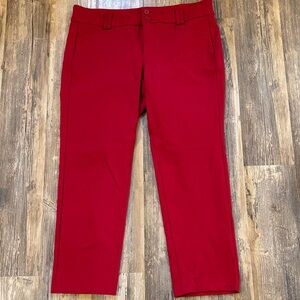 Studio by Torrid Red Trouser Straight Dress Pants - Size 16R